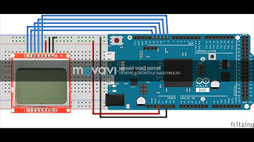 Arduino Uygulamaları #Nokia 5110 Ekran Yazı Yazma