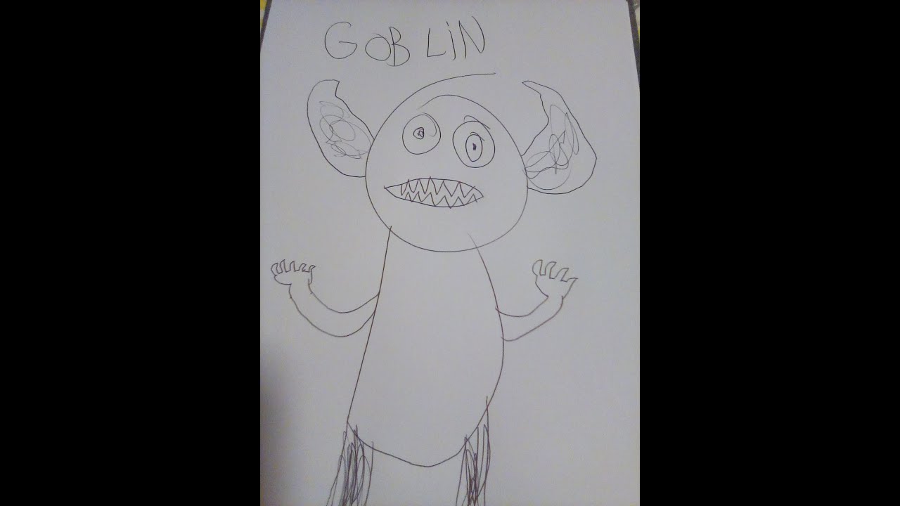 How to Draw a Goblin - YouTube