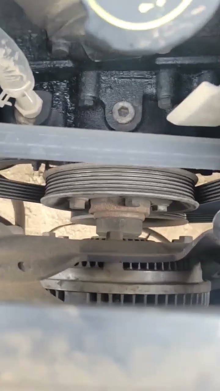 1993 ford 7 3 idi water pump bearing play youtube