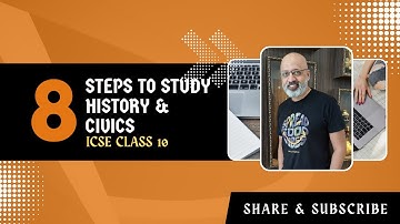 How to study History and Civics without falling asleep | ICSE Class 10 (You will thank me for it)