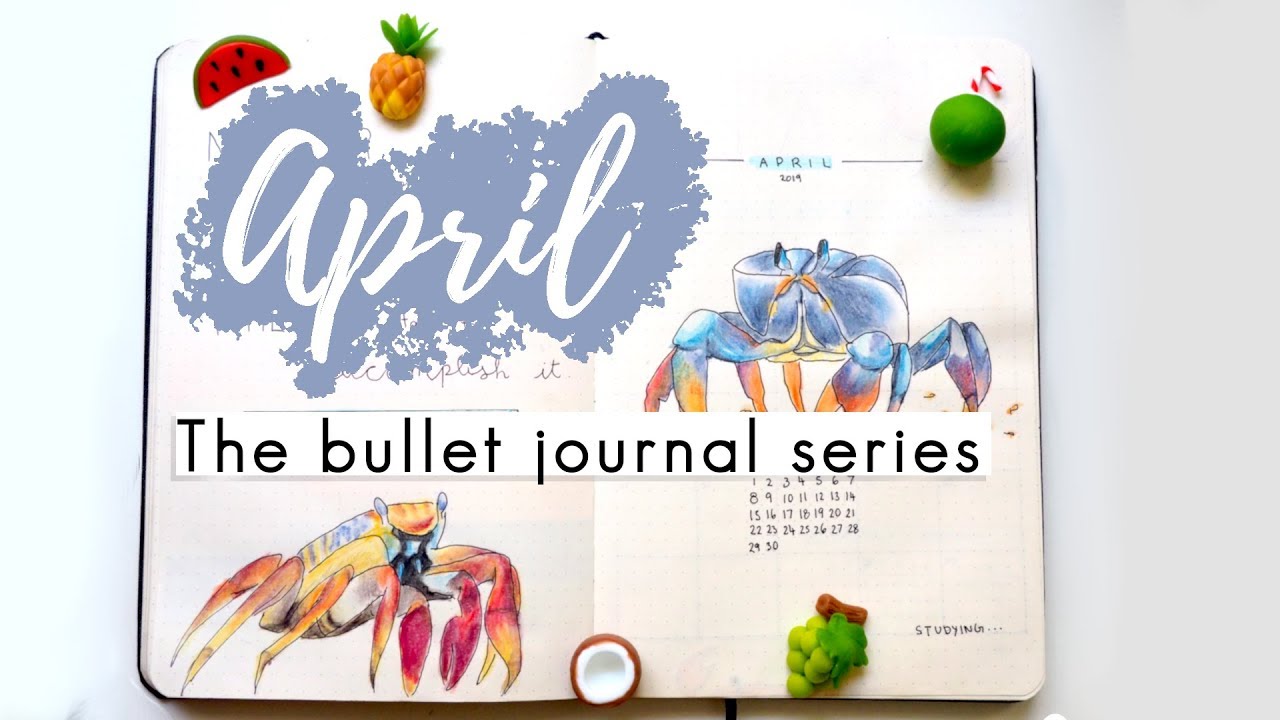 April 2019 Bullet Journal Setup l PART 2 l Plan with me