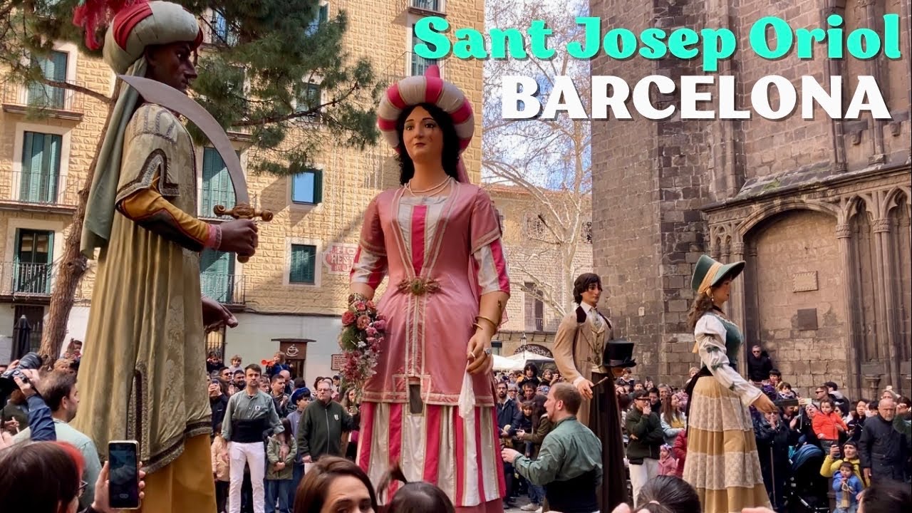 Festes de Sant Josep Oriol 2025 Pregó - Opening Ceremony at Plaza del Pi, Barcelona