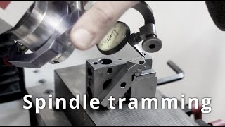 Machine spindle tramming