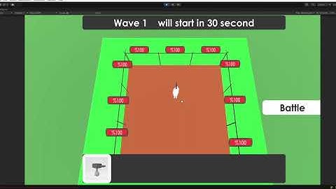 Unity Zombie Defense Test Game Update 1 Building System #2