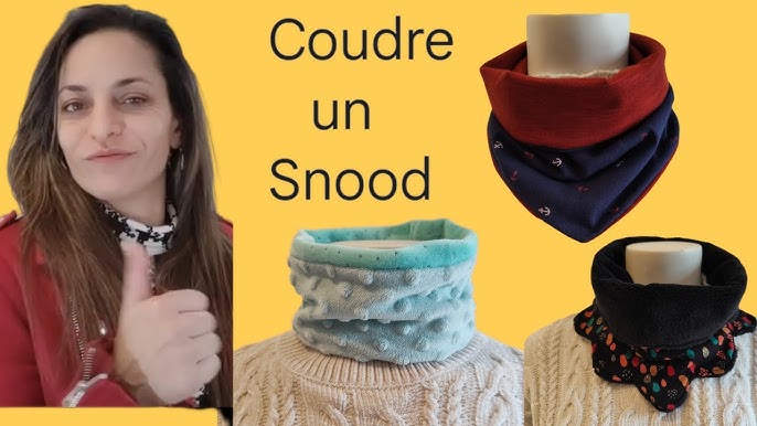 Tuto Couture : Tour de cou enfant / snood for kids 
