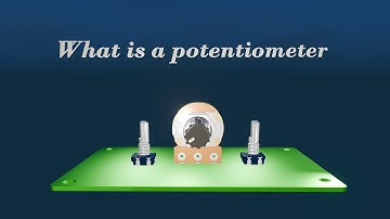 What is a potentiometer?|What are the components of a potentiometer| types of potentiometers