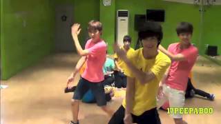 130723 seventeen tv mingming+doyoon+seunggwan dance action