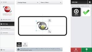 How to use alignment guides - Name Badges International
