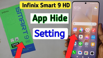 How to hide apps in Infinix smart 9 hd /Infinix smart 9 hd app hide/app hide setting
