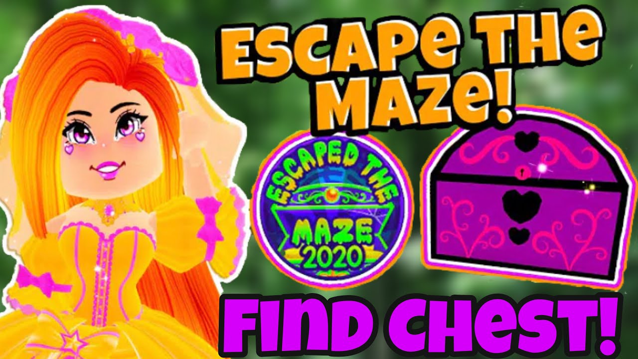 FINISHING THE *NEW* ROYALEHIGH MAZE Royale high YouTube