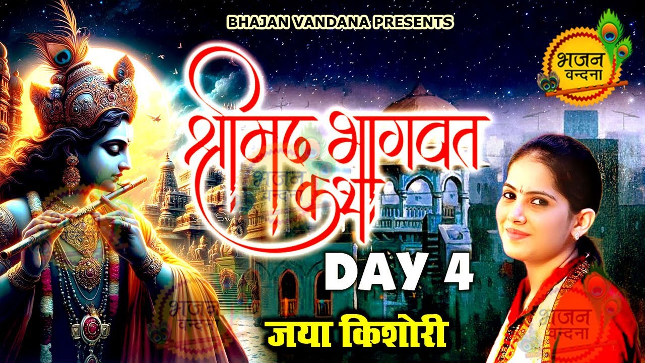श्रीमद भागवत कथा Day 4 | जया किशोरी | Jaya kishori Bhagwat katha Jaipur | #jayakishoribhagwatkatha