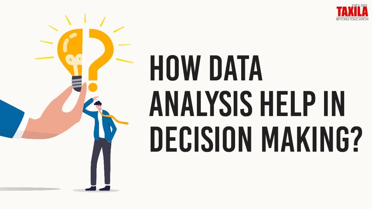 How Data Analysis Help Experts in Decision Making? | How Data Accuracy ...
