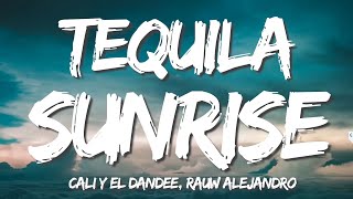 Cali Y El Dandee, Rauw Alejandro - Tequila Sunrise (Letra)