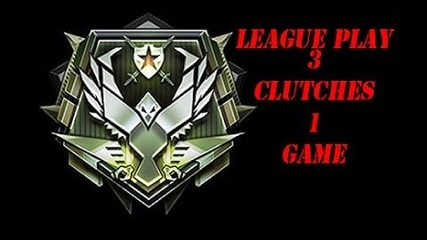 GUNz x 3LiT3 3 Clutchs 1 League Game