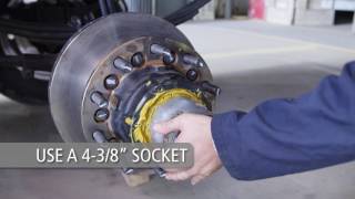 SAF New P89 Air Disc Brake Rebuild Procedure