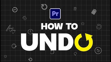 How To UNDO In Adobe Premiere Pro Tutorial