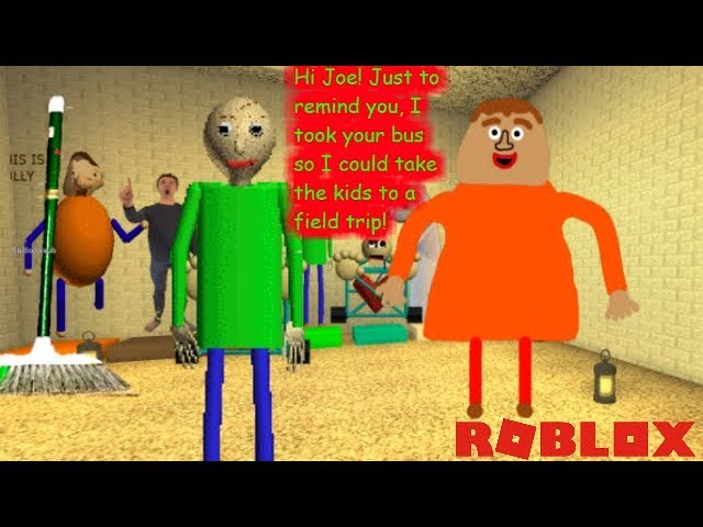 Play As Upgraded 2d Baldi And Joe The Weird Side Of Roblox Baldi S Basics Role Play Youtube - pghlfilms roblox baldi obby