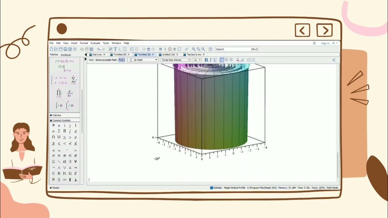 MAT491 MAPLE LAB ASSIGNMENT YouTube