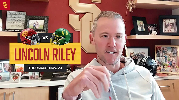 USC HC Lincoln Riley | Thursday of Oregon Week