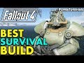 Fallout 4: Best Character Build for Survival Mode (Survival Build Guide 2017) #PumaTutorials