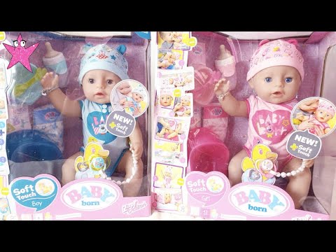 el estudio maíz Fortalecer NUEVOS! Bruno y Abril MUCHO MÁS REALES con más de 10 acciones  diferentes🍼👶 Muñecas BABY BORN - YouTube