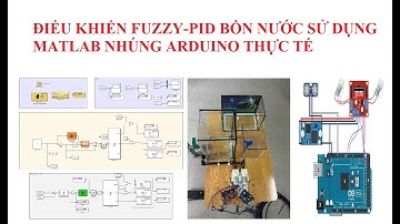Điều khiển bồn nước Fuzzy PID nhúng MATLAB ARDUINO thực tế