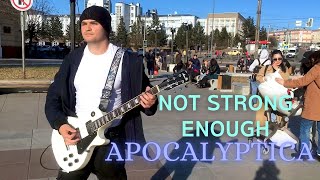 Apocalyptica People's reaction to "Not Strong Enough"