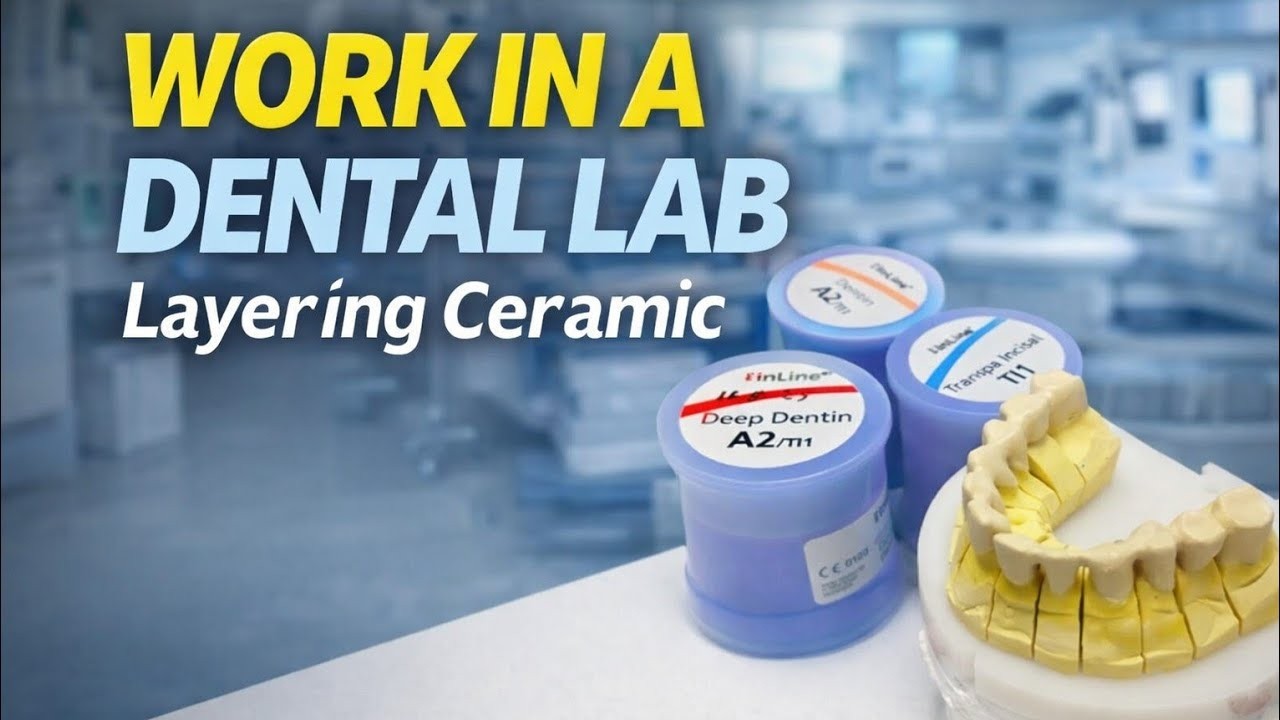 Kopija videoposnetka work in a dental lab
