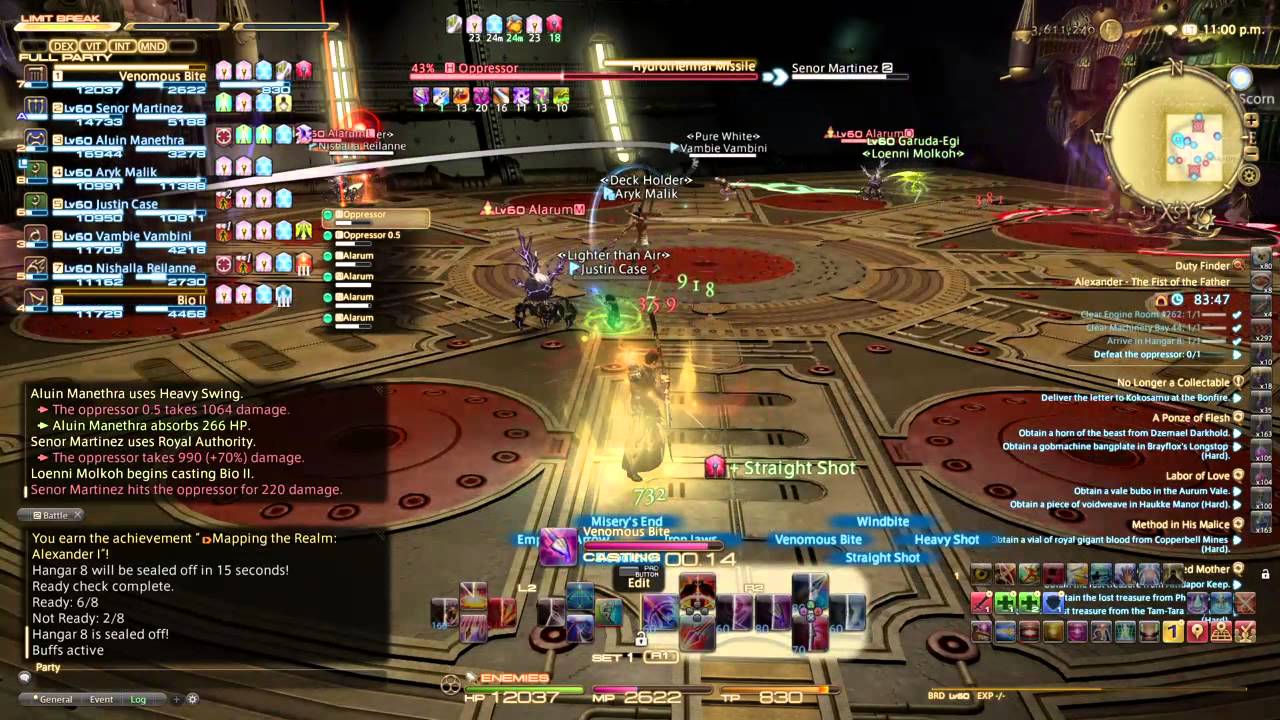 FFXIV Alexander (Story Mode) A1 blind - YouTube