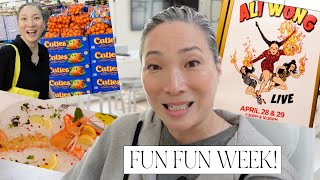 WHAT A FUN WEEK! Ali Wong &amp; Chelsea Handler | Costco Run | Fine Dining On The Strip
