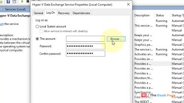 The service did not start due to logon failure Error Code-1069 Fix