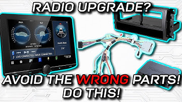 DIY your car audio RADIO UPGRADE! Wire Harness, Integration Module, & Fit Kit selection MADE EASY!