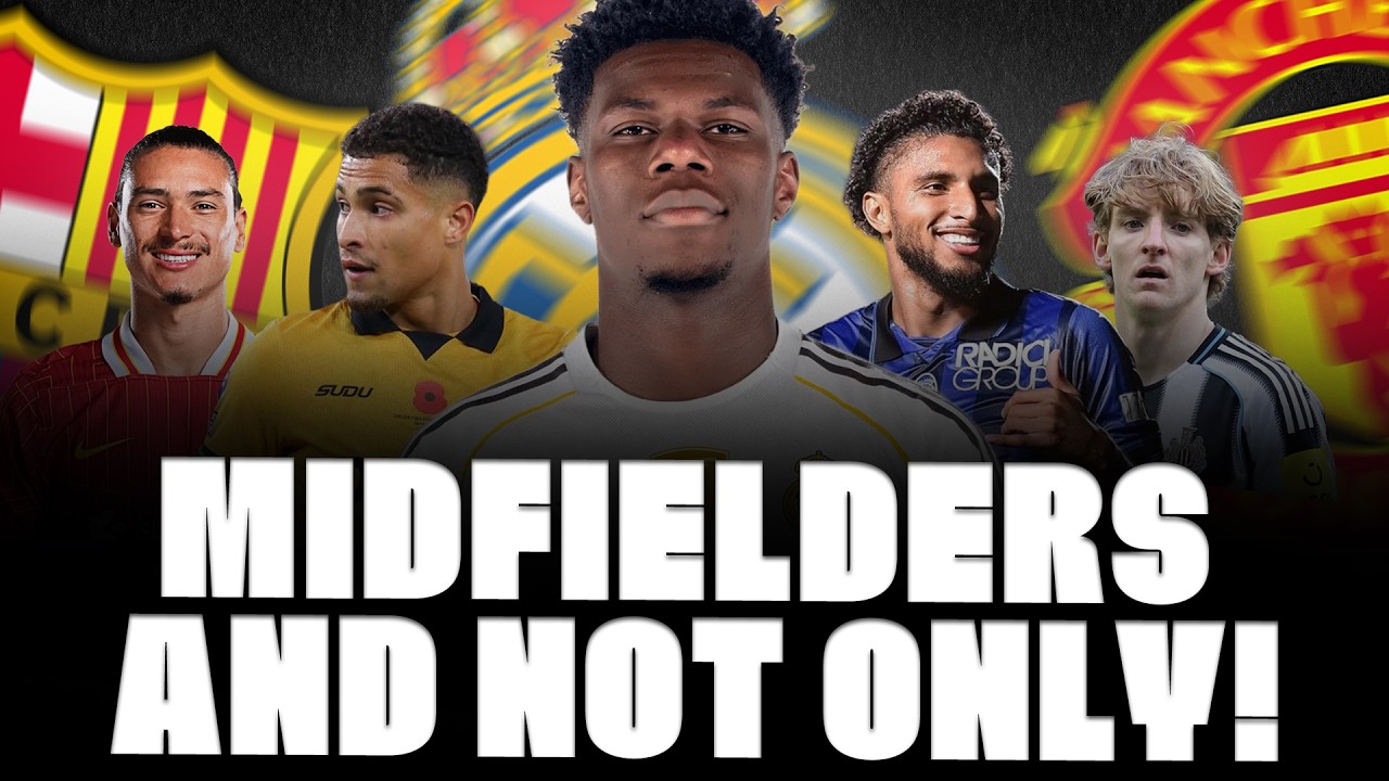 🚨 MIDFIELDERS MOVES! TCHOUAMENI-UNITED, GORDON AND BARÇA, JOÃO DEAL CLOSE, EDERSON, NUNEZ…