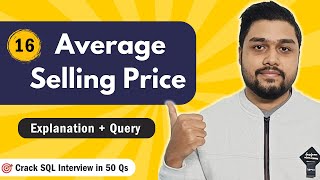 Average Selling Price Leetcode 1251 Crack Sql Interviews In 50 Qs