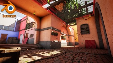 Made with Blender - Environment - Timelapse #blender #3dart #environment