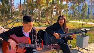 Anlasana Guitar Cover duet . GITARA MUSIC. TOP QOʻSHIQLAR VA JAHON MUSICALARI . #duet