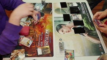Netrunner with Scott - Geekery HQ Store Championship 2016 - Loser