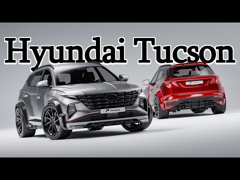 PDNR30 Heckdiffusor für Hyundai Tucson NX4 - Prior Design