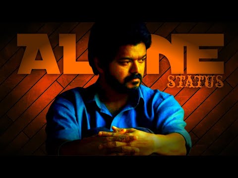 ALONE STATUS😢LONELY WHATSAPP STATUS😌TAMIL