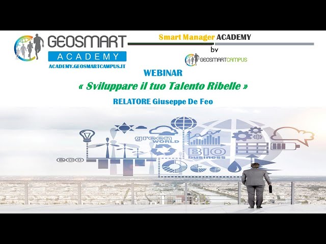 Webinar "Sviluppare il tuo Talento Ribelle" by Giuseppe De Feo