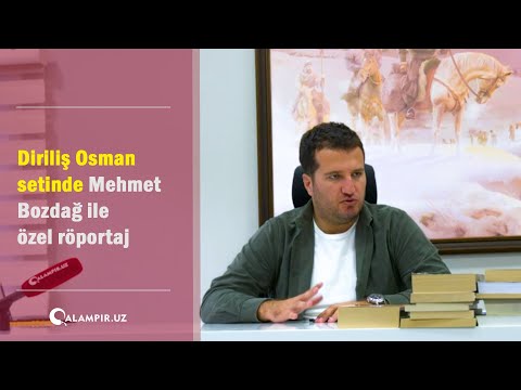 Diriliş Osman setinde Mehmet Bozdağ ile özel röportaj