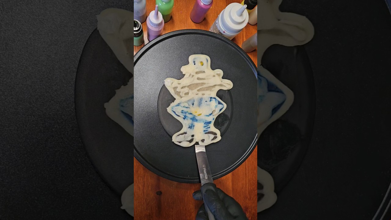 Вызов на рисование блинов по мотивам фильма «Человек-собака» 