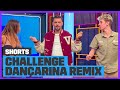 Pedro Sampaio, Juliano Floss e Vanessa Lopes no CHALLENGE de DANÇARINA REMIX | TVZ | #Shorts