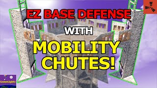 Rust: Defend Your Base with *Mobility Chutes* - Rust Base Design Tutorial