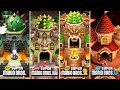 New super mario bros series  all final castles