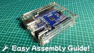 How to Install Acrylic Case in Arduino UNO! Easy and Fast!