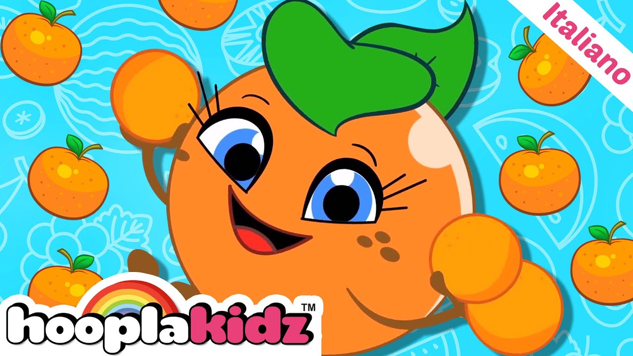 Canzone di frutta per bambini (Fruit Song ) | Impara i frutti | Hooplakidz italiano