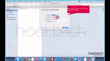 E-Mail Konto erstellen: Apple Plesk