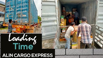 The loading time of balikbayan boxes. Cambodia 🇰🇭  to the Philippines 🇵🇭.