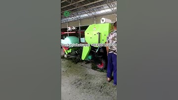 grass Straw Corn Silage Baler ，Wrapping And Baling Machine Silage Packing Machine Round Hay Baler|